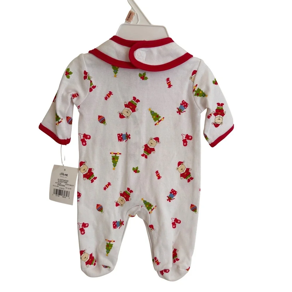 Little Me cotton footie
